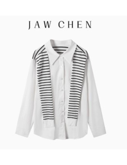 【2025 Spring Collection】JAW CHEN "Cape" Shirt - Spring Vibes, Wrinkle-Resistant Fabric
