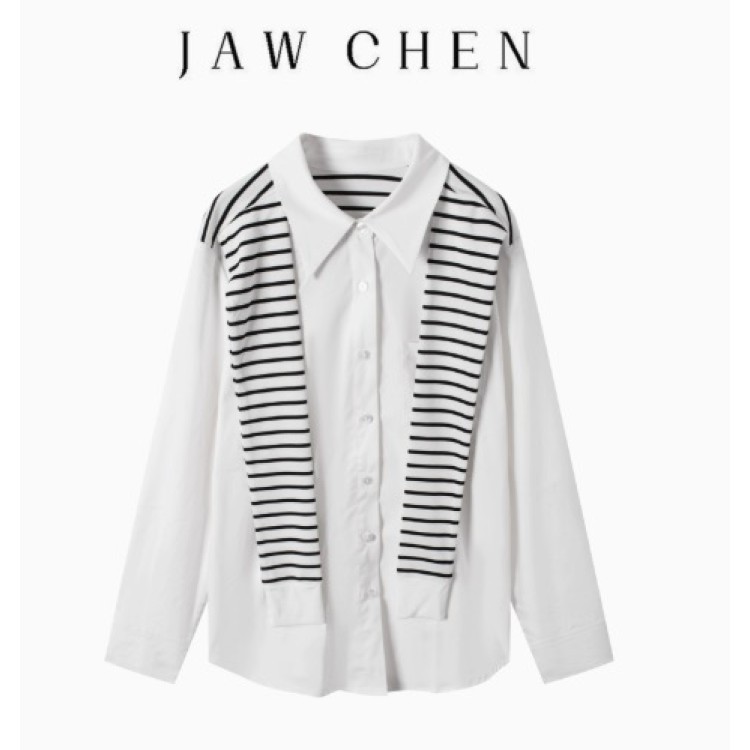 【2025 Spring Collection】JAW CHEN "Cape" Shirt - Spring Vibes, Wrinkle-Resistant Fabric