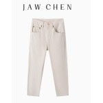 【2025 Spring Collection】JAW CHEN "B※C White Cow" Jeans - Turkish BOSSA Denim